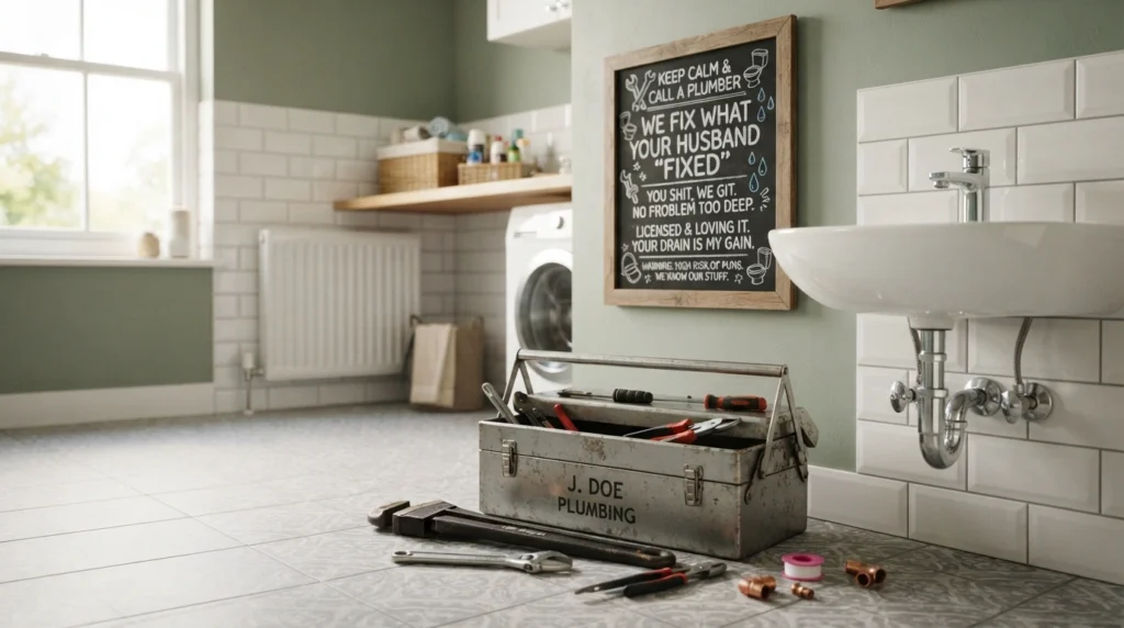 dirty plumbing slogans