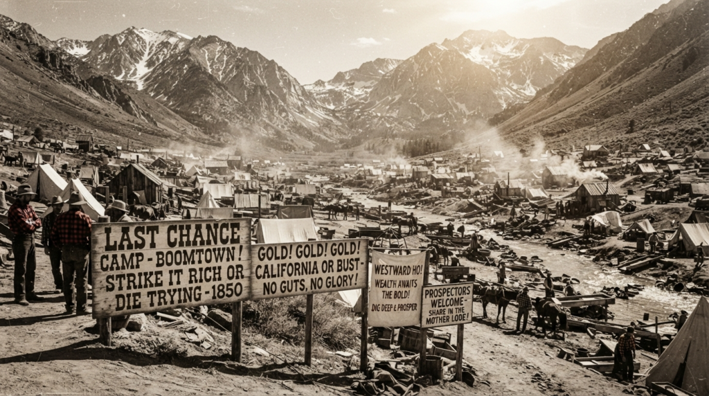 gold rush slogans