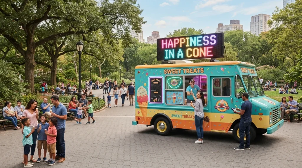 ice cream truck slogans