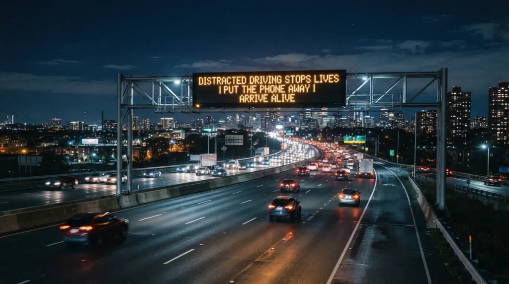 slogans for distracted driving