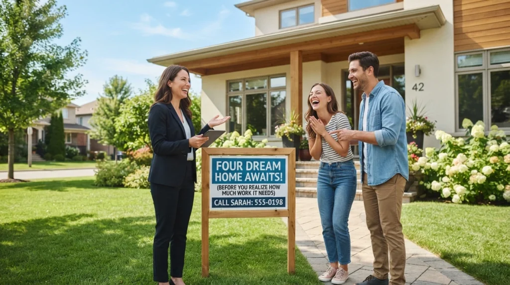 funny real estate slogans