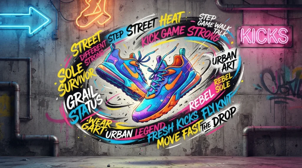 sneaker slogans