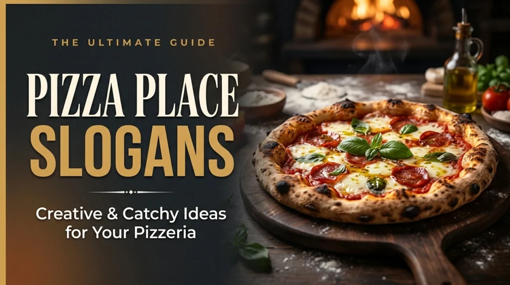Great Pizza Place Slogans