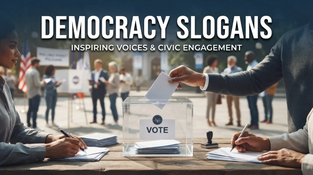 democracy slogans