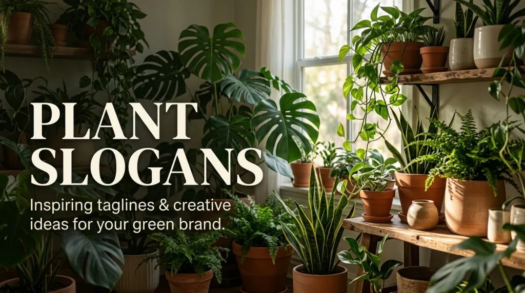 plant slogans